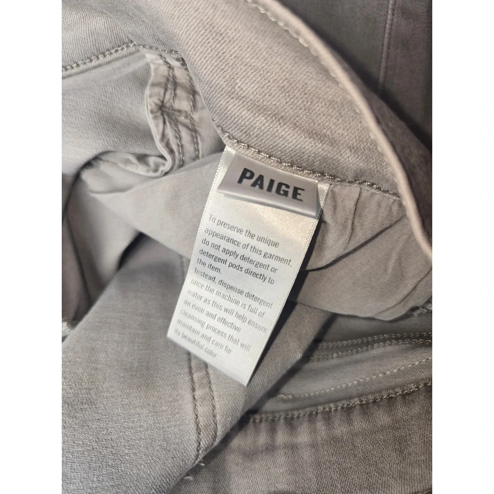 PAIGE FEDERAL Slim Straight‎ Jeans Pants MENS SIZE 40 Vintage Murky Mist